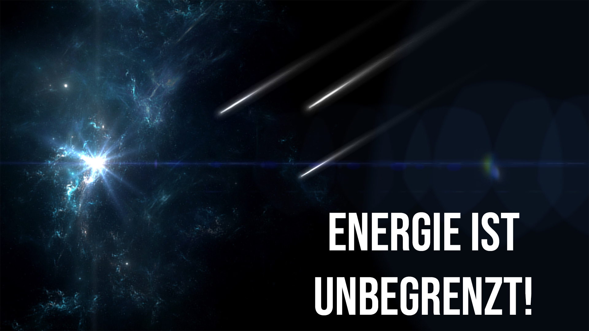 Energie ist unbegrenzt