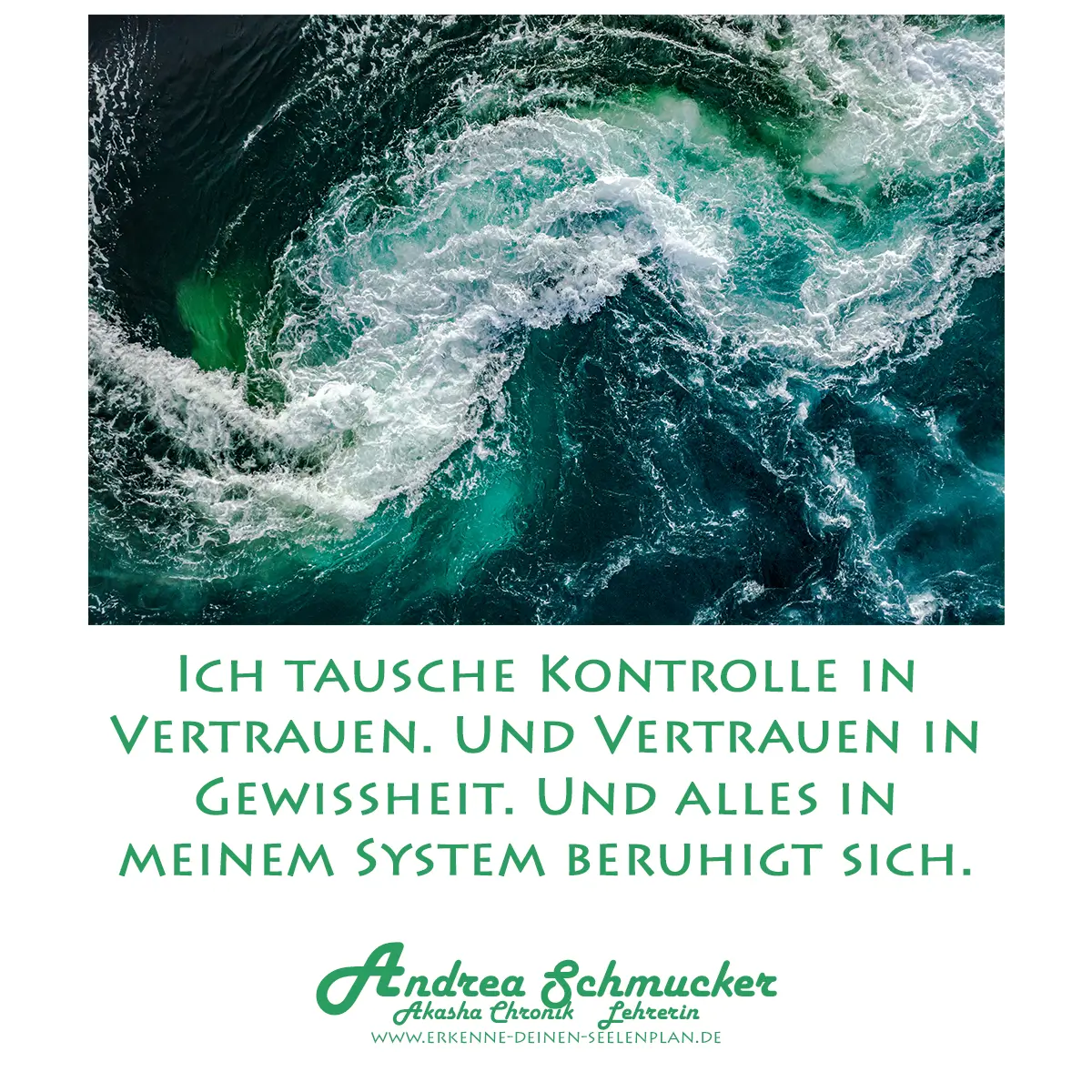 Kontrolle loslassen und die Seele baumeln lassen